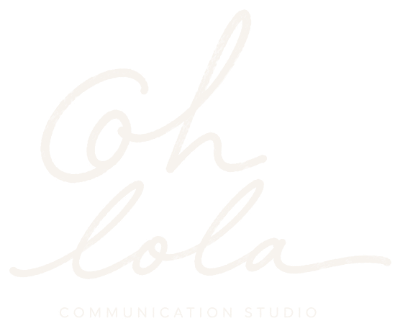 Logo oh Lola, communication studio